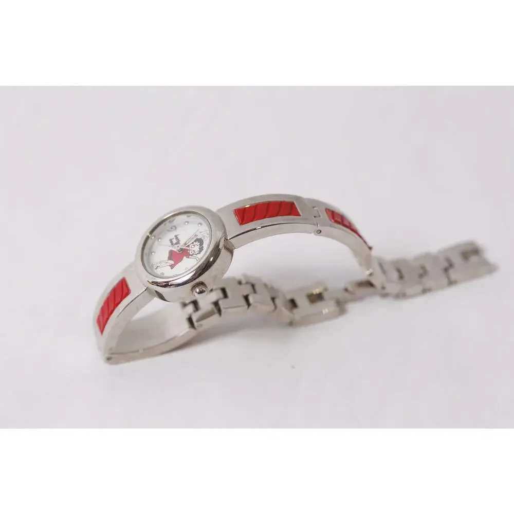 Betty Boop Small Watch by Valdawn Japan 8-inch Round Gift Idea ~ 260219-WH 1001